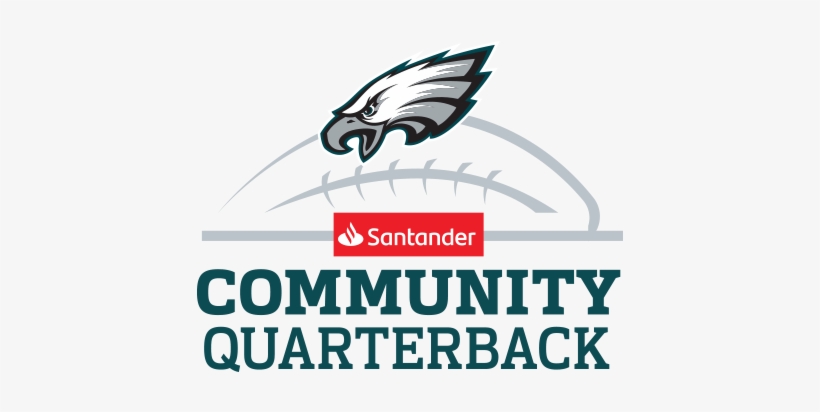 In Partnership With Santander, The Philadelphia Eagles - Philadelphia Eagles 8" Car Magnet, transparent png download