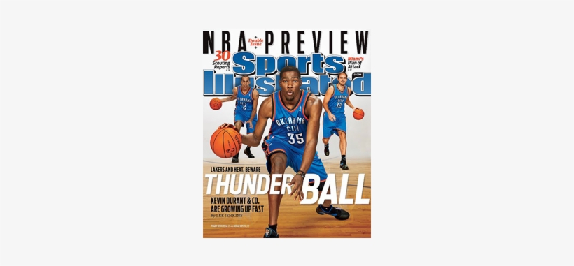 He Is On Many Magazine Covers - Kevin Durant Magazine Cover, transparent png download