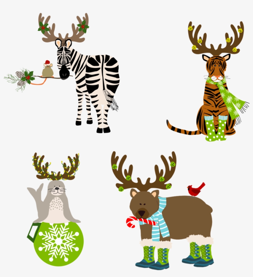 Reindeer Animals - Reindeer, transparent png download