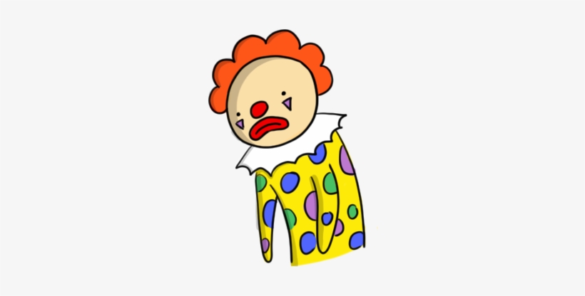 Flunked Out Of Clown College - Clown, transparent png download