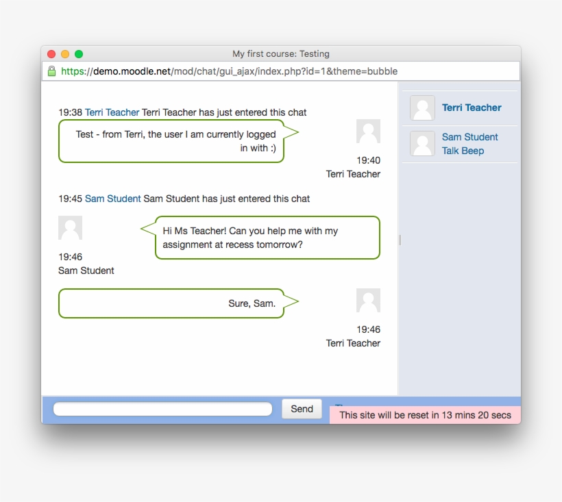 Moodle Chat Bubble - Online Chat, transparent png download