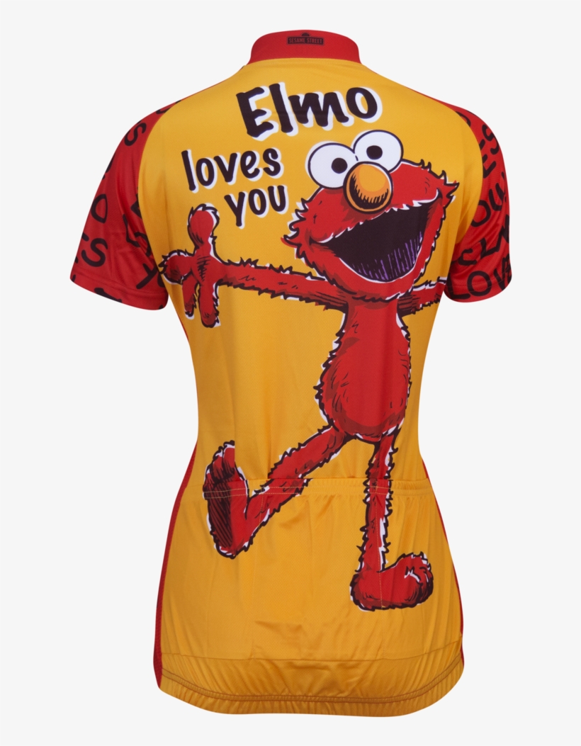 Elmo Cycling Jersey - Cycling Jersey Street, transparent png download