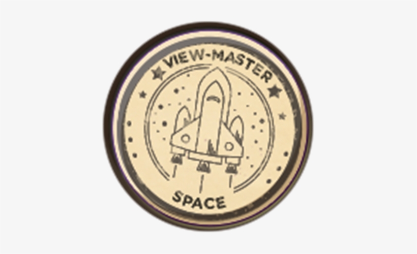 View-master You Found The Spaceship - Spaceship Badge, transparent png download