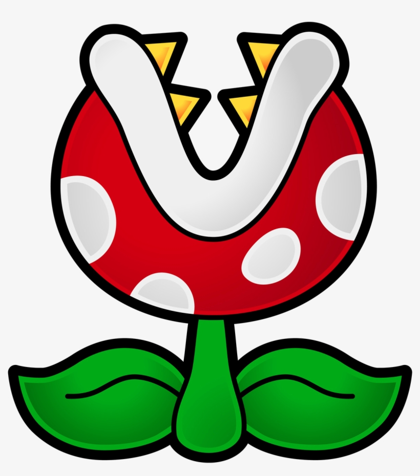 Png Black And White Library 2 Brothers Clipart - Planta De Mario Bros, transparent png download