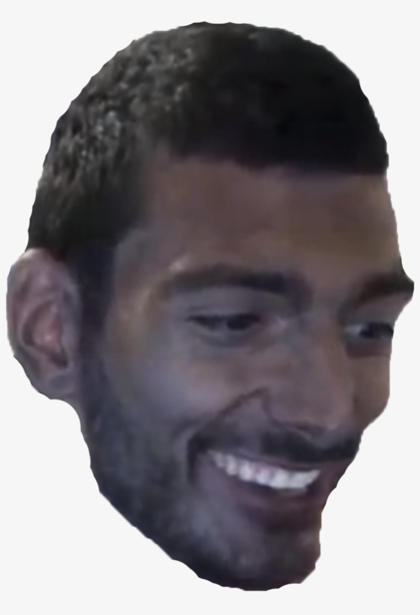 Suggestionnew Emote Request "trihard Poseidon" - Buzz Cut, transparent png download