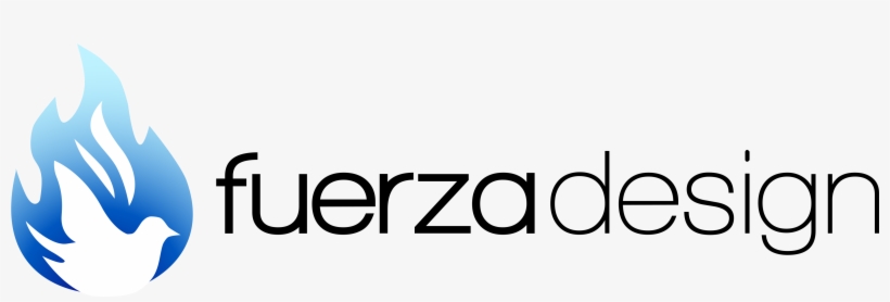 Fuerza Logo Blue Fire - Golden Living Center, transparent png download