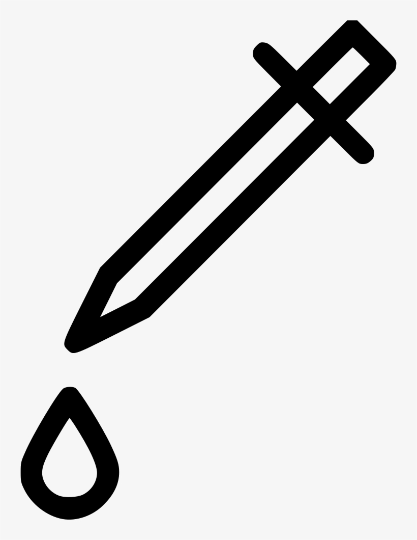 Dropper Eye Dropper Solution Liquid Drop Science Comments - Solution Dropper, transparent png download