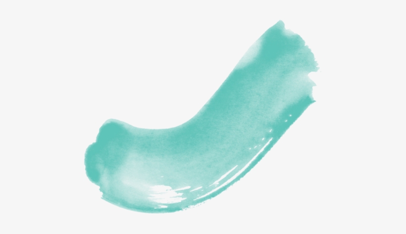 Brush Stroke Png, Finger Painting, Diff'rent Strokes, - Mint Brush Stroke Png, transparent png download