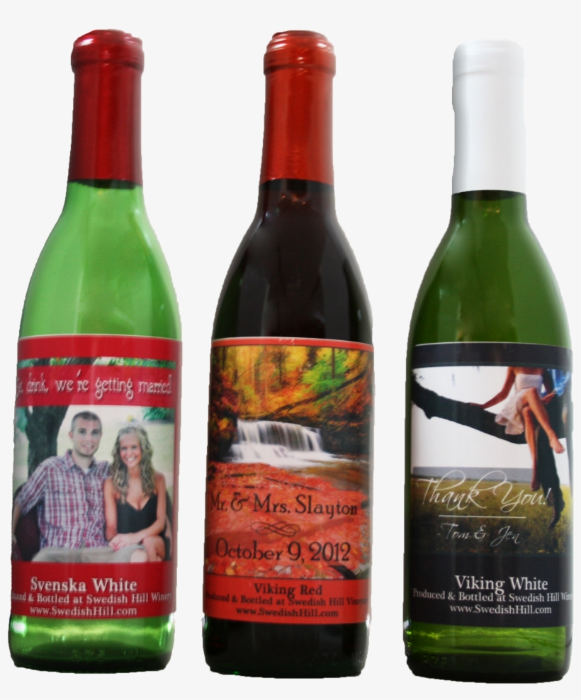 Favor Bottles - Bottles Red And White Wine Png, transparent png download