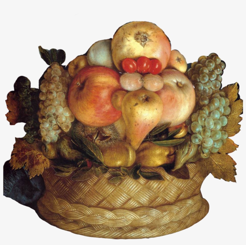 Cherries 29 Nov 2012 - Reversible Head With Basket Of Fruit, transparent png download