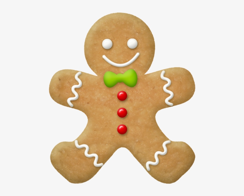 Christmas Gingerbread Png Picture - Christmas Gingerbread Man Png, transparent png download