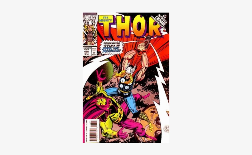 Купете Comics 1993-09 The Mighty Thor - Drax Vs Thor, transparent png download