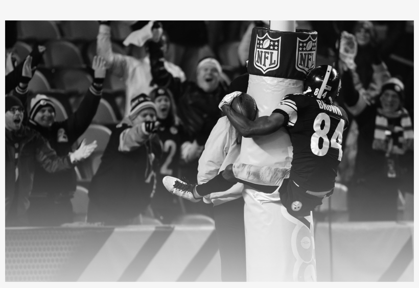 Antonio Brown Signed Pittsburgh Steelers 16x20, transparent png download