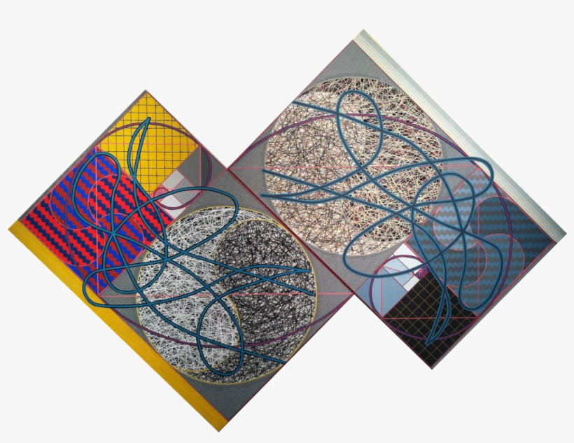 Hj Bott, Systems A Go Go, 2014, Acrylic On Canvas, - Painting, transparent png download