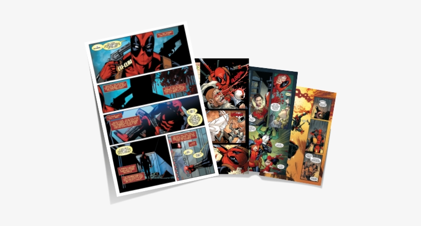 Discover Deadpool's Most Famous Comic Stories Comics - Comics, transparent png download