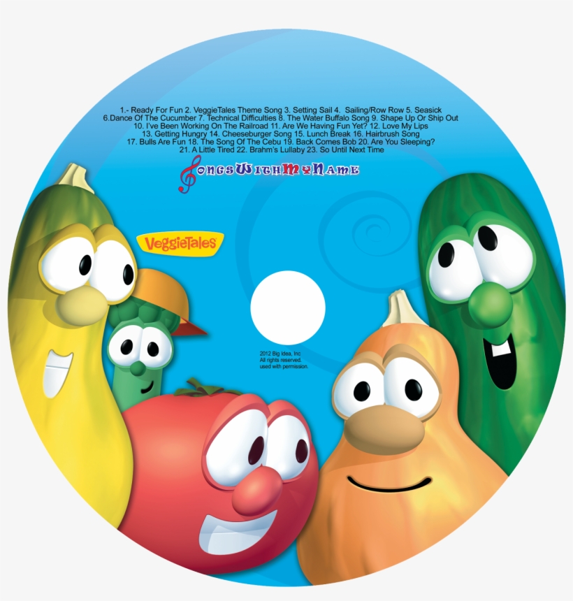Silly Songs With Veggietales - Veggie Tales Just Me Music, transparent png download