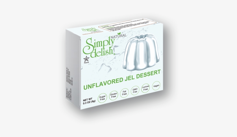 Unflavored Jello - Natural Jel Dessert Unflavored, transparent png download