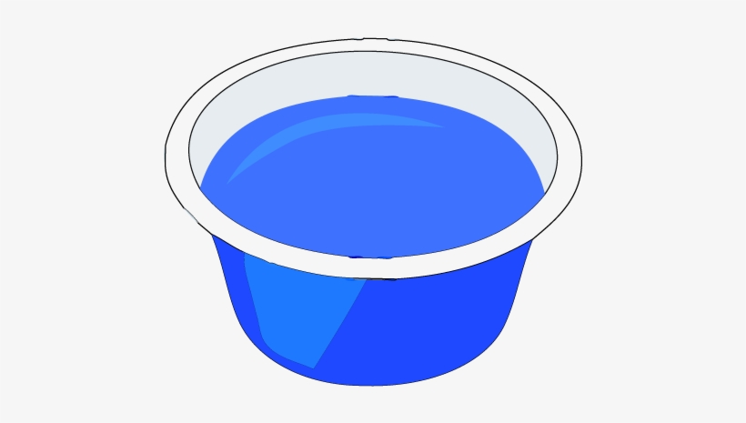 Blue Jello Shot - Shooter, transparent png download