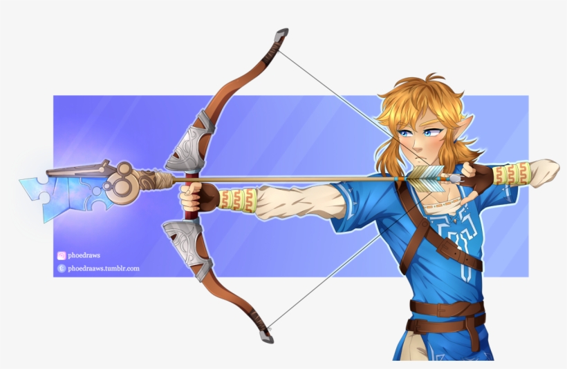 Link From Breath Of The Wild - The Legend Of Zelda: Breath Of The Wild, transparent png download