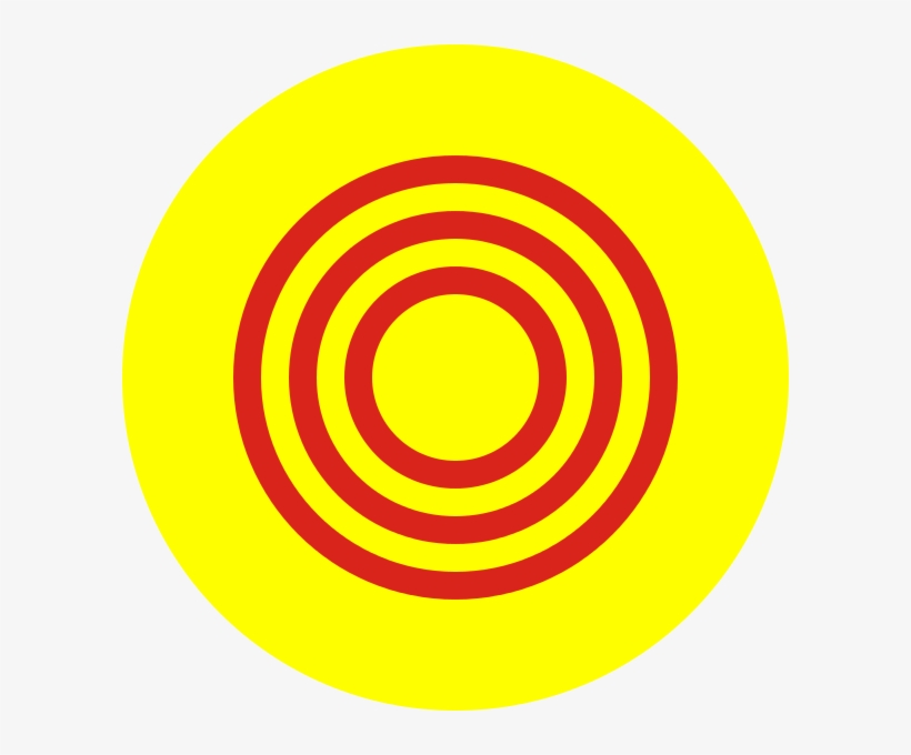 Roundel Of South Vietnam - Black And White Target, transparent png download