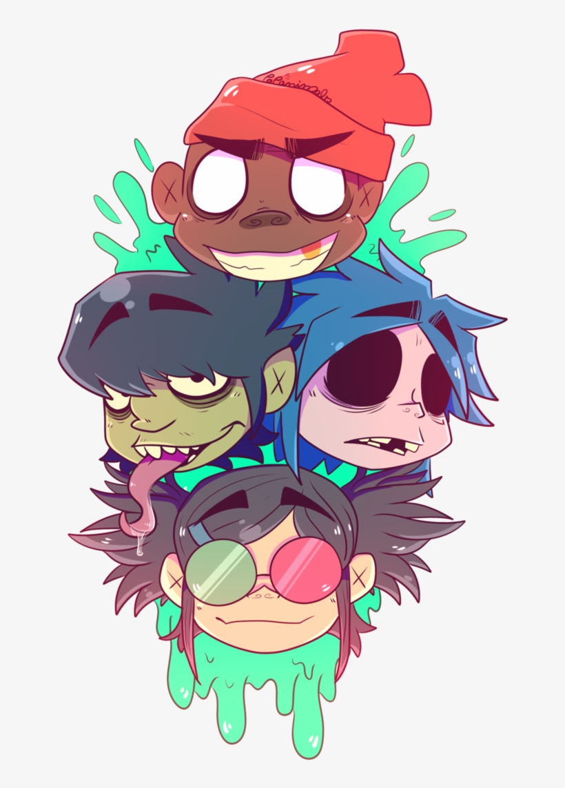 Drawing Lighthouse Windmill Gorillaz - Fondos De Pantalla De Gorillaz, transparent png download