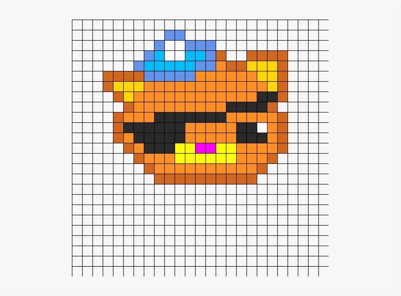 Kwazii Octonauts Perler Bead Pattern / Bead Sprite - Octonauts Perler Bead Pattern, transparent png download