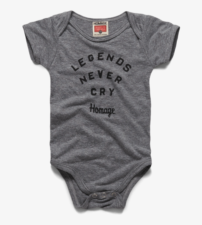 Legends Never Cry Baby One Piece - Infant, transparent png download