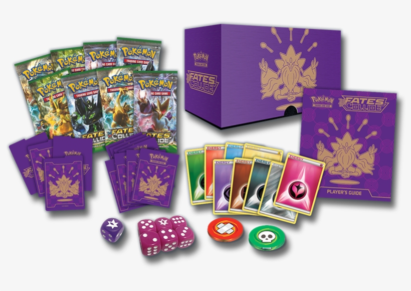 Pokémon Card Game - Pokemon Trading Card Game: Xy10 Fates Collide Elite, transparent png download
