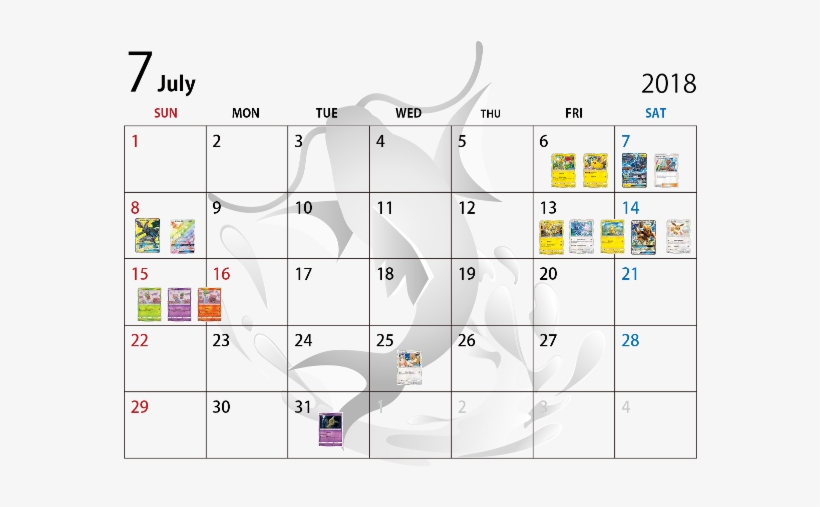 July 2018, Available Pokemon Tcg Promos - Pokémon Trading Card Game, transparent png download