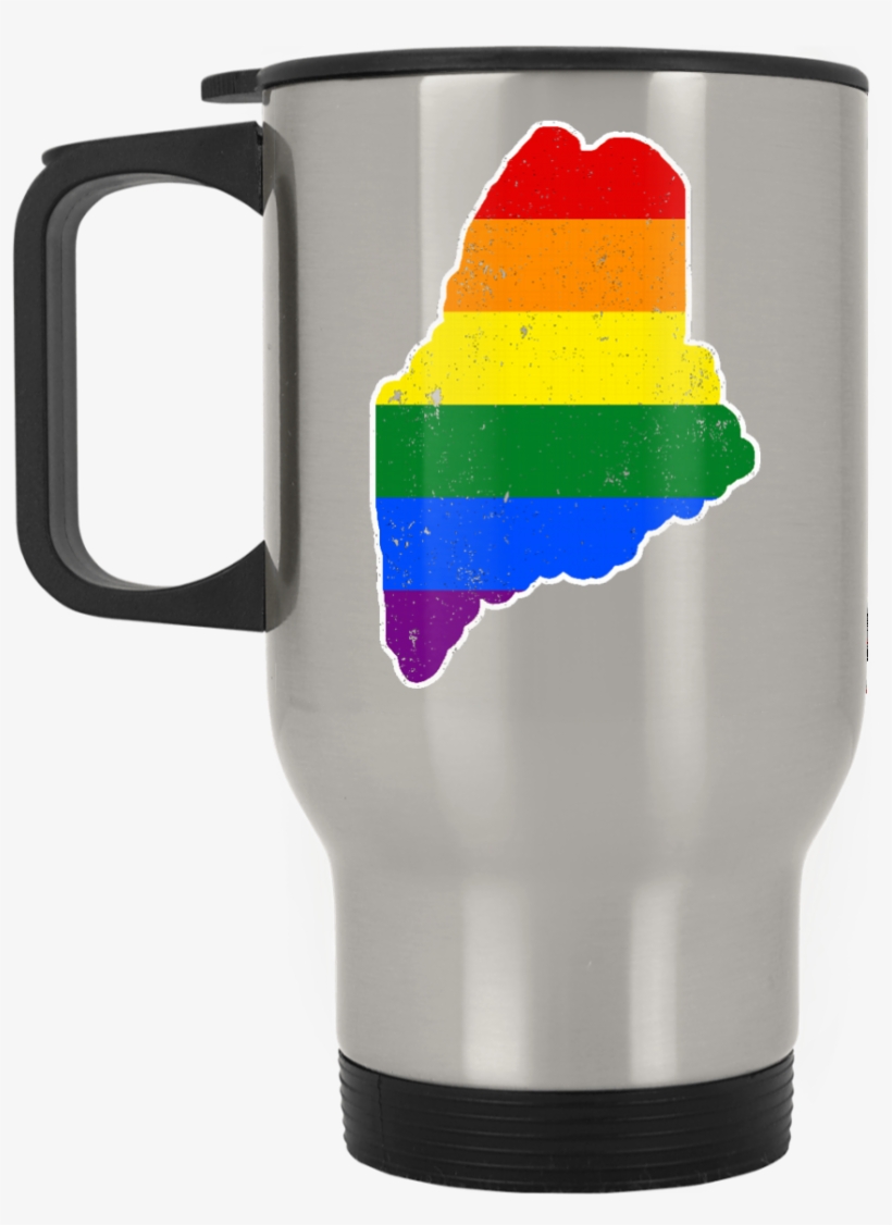 Maine Rainbow Flag Lgbt Community Pride Lgbt Shirts - Ben Franklin T-shirt. Vintage Founding Father Tee, transparent png download