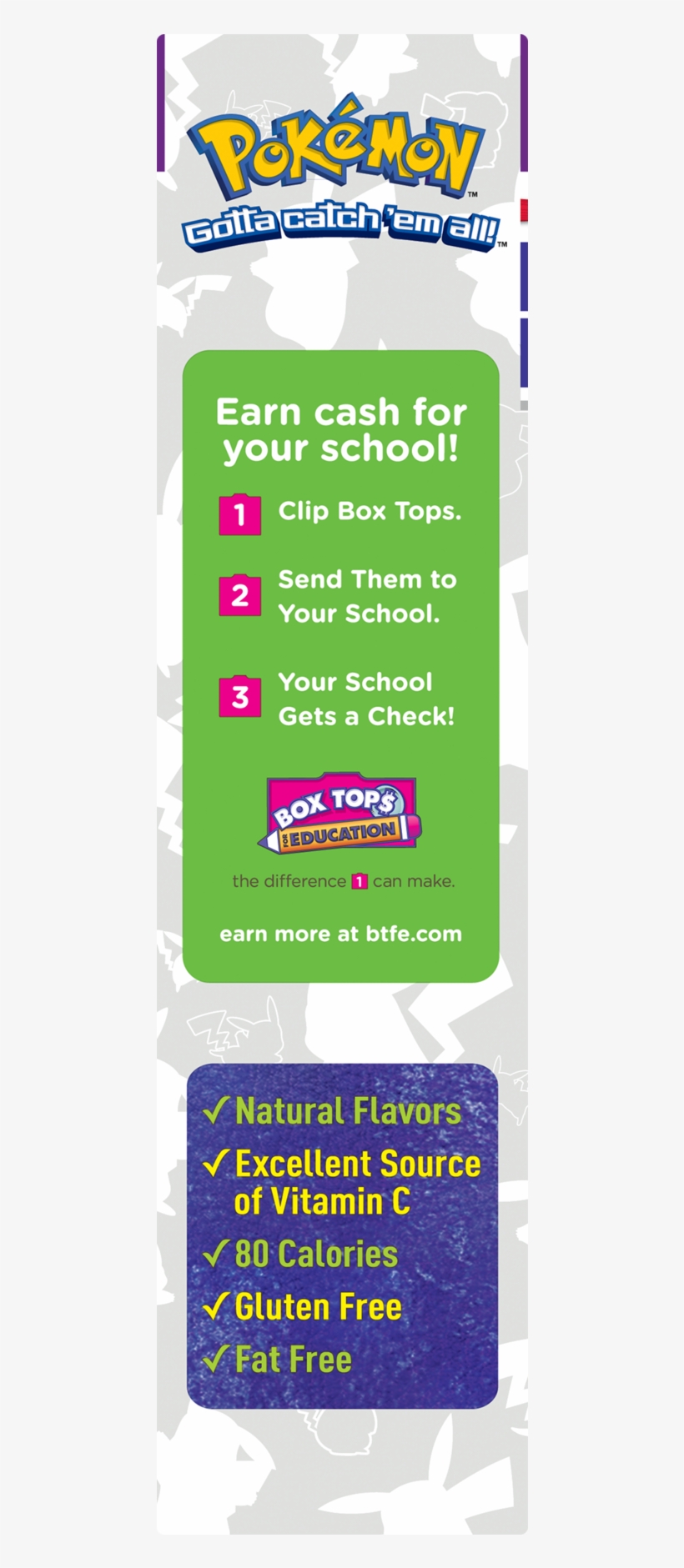 Betty Crocker Nintendo Pokã©mon Fruit Flavored Snacks - Cinnamon Toast Crunch Milk 'n Cereal Bars - 9.5 Oz, transparent png download