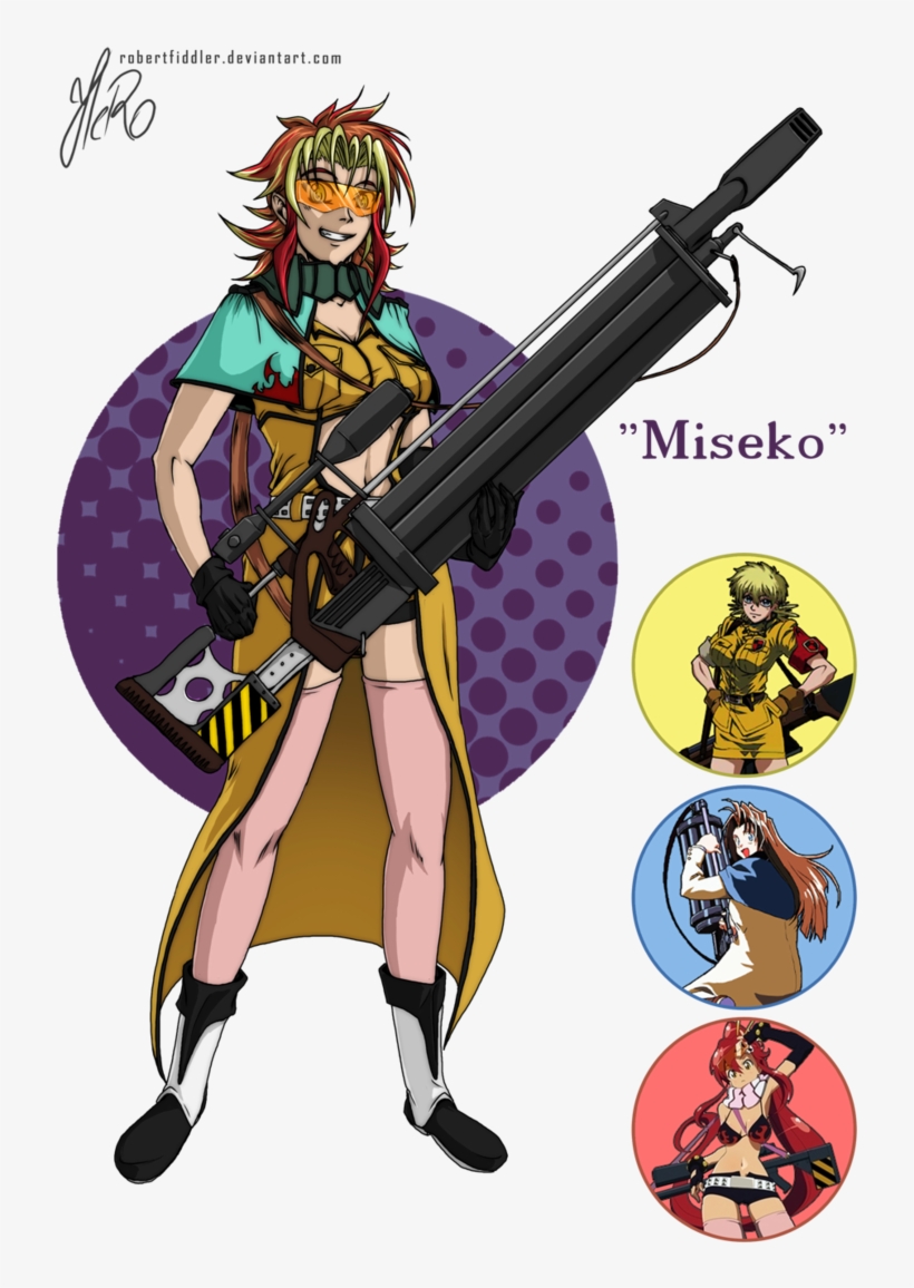A B C By Robertfiddler - Gogo Tomago Y Ryuko Matoi Fusion, transparent png download