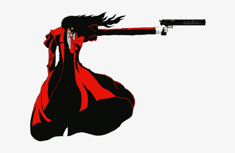 Alucard Png Free Download - Hellsing Png, transparent png download