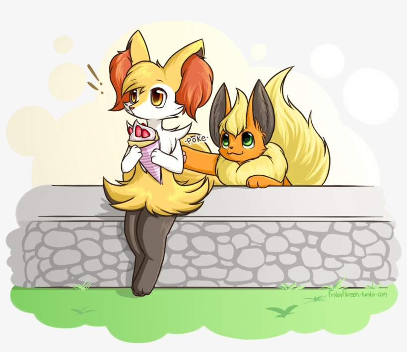 Braixen Y Flareon - Flareon, transparent png download