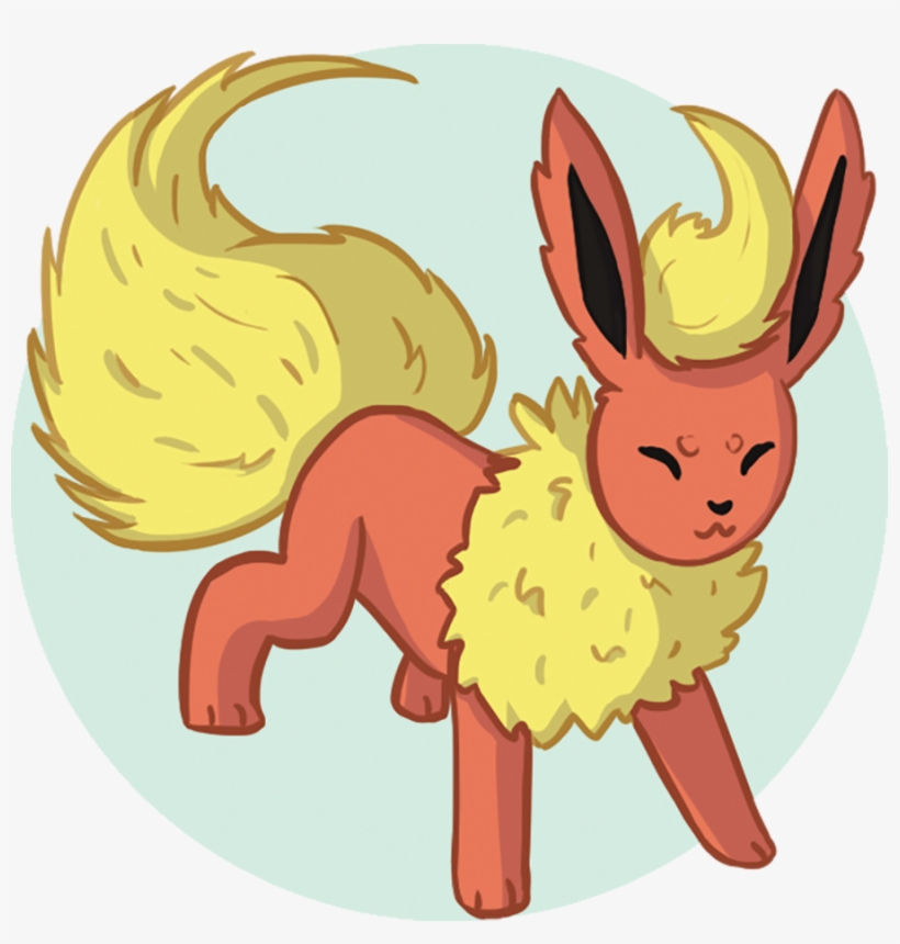 Flareon 20single Original - Cartoon, transparent png download