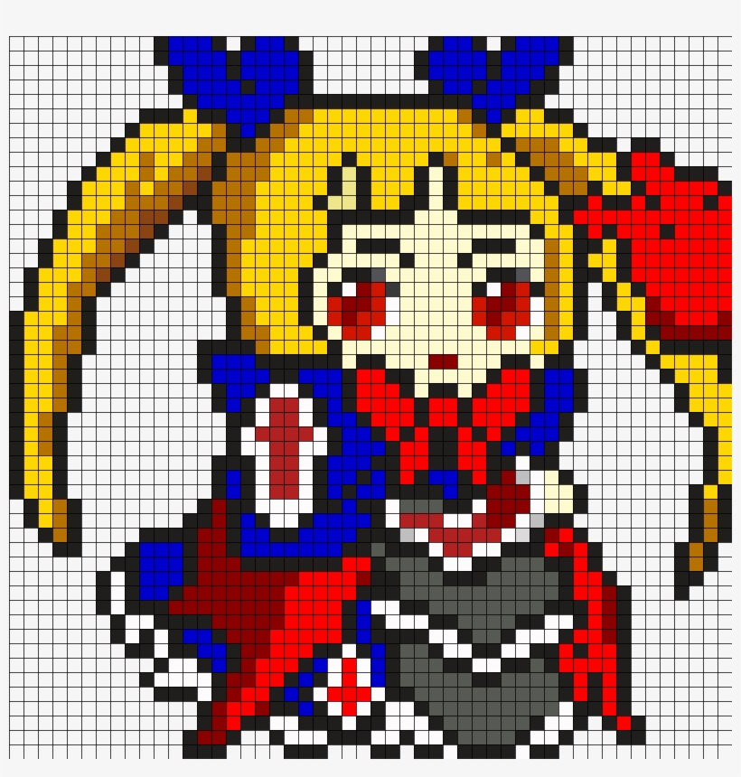 Rachel Alucard Chrono Outfit Perler Bead Pattern / - Bead, transparent png download