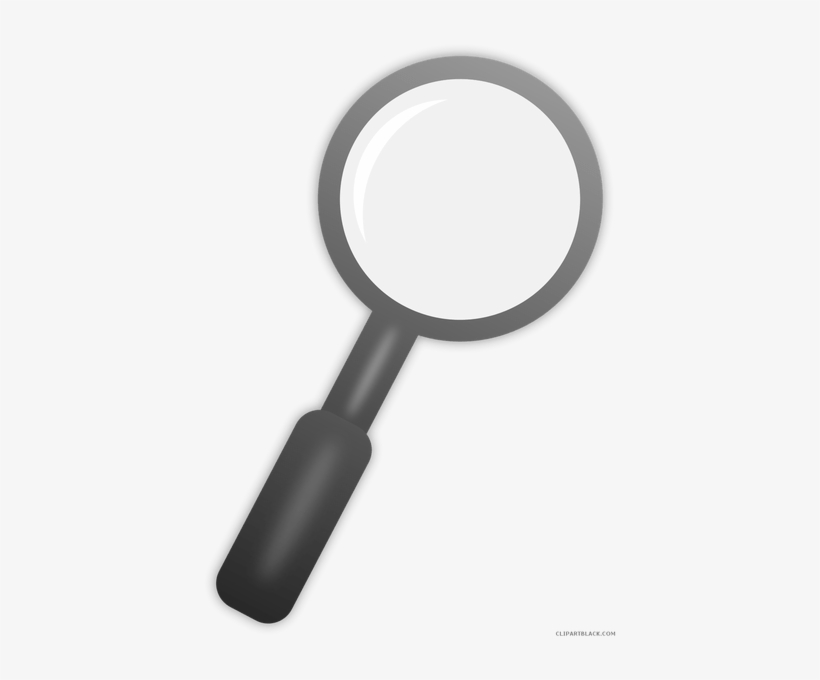 Magnifying Glass Clipart Black And White Download - Magnifying Glass