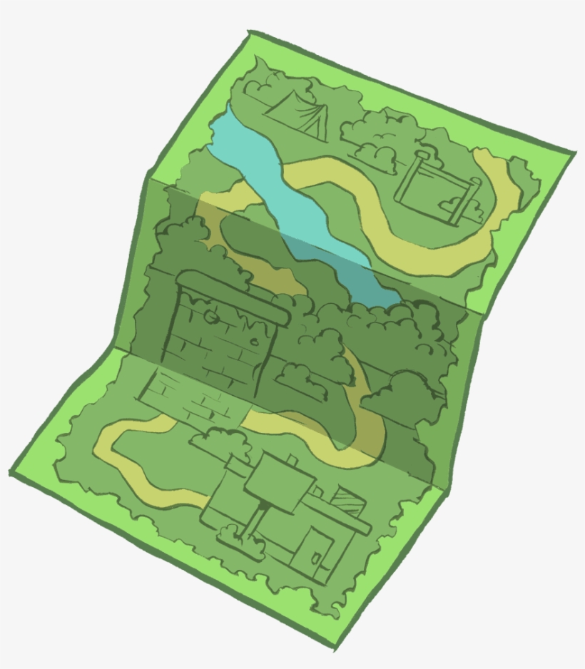 Map Of The Workout Course - Atlas, transparent png download