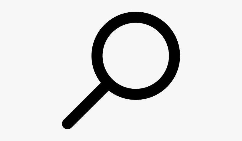 Magnifier Vector - Magnifying Glass Noun Project, transparent png download