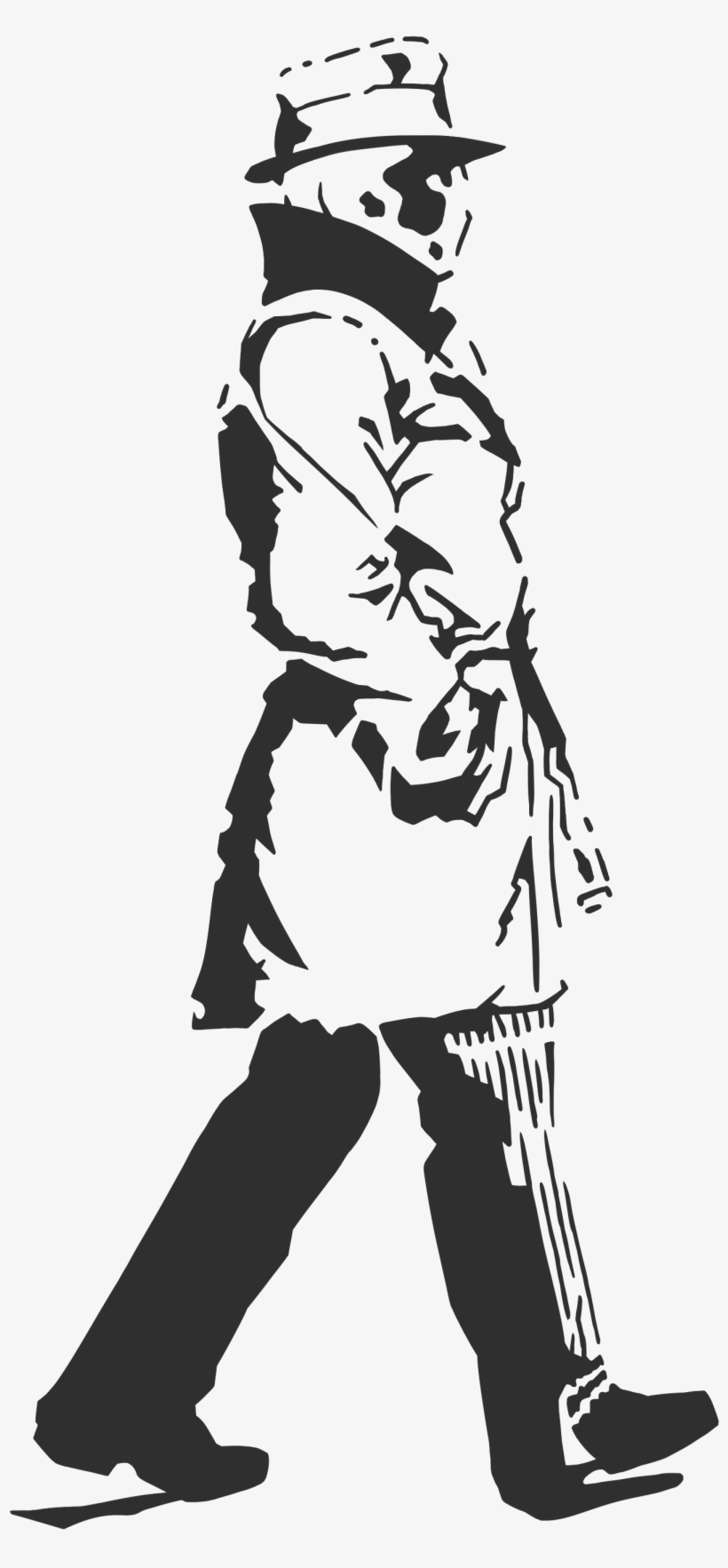 Transparent Raven Rorschach - Rorschach, transparent png download