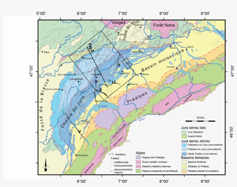 Map Jura Kinematics - Atlas, transparent png download