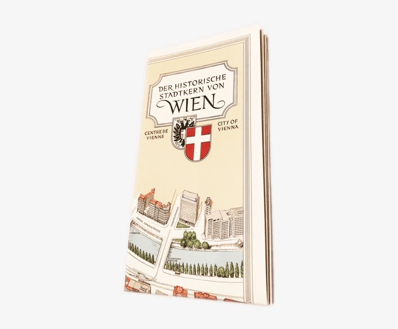 Folded Map Of The City Of Vienna - City Map, transparent png download