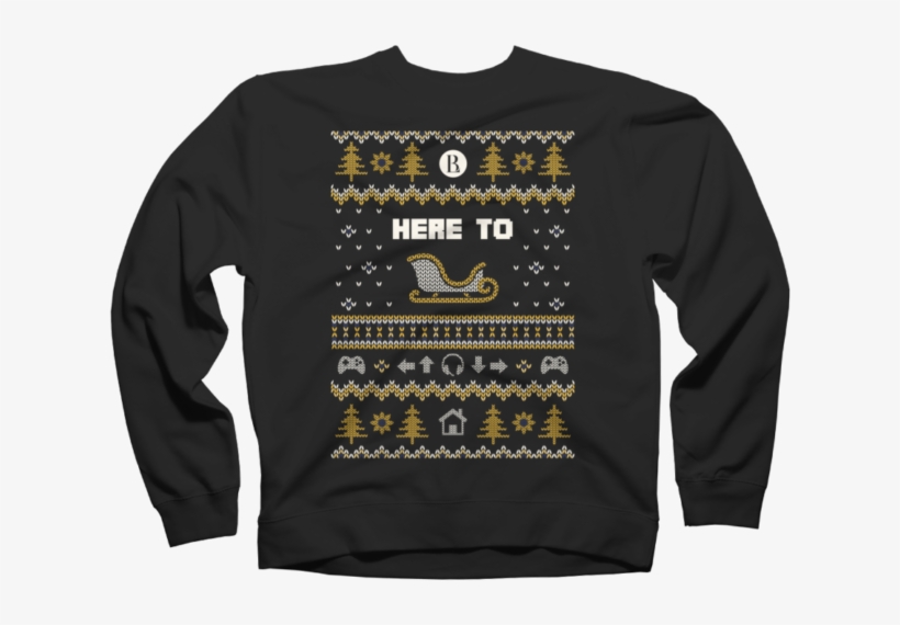 Bloody Heart $44 - Epic Ugly Christmas Sweaters, transparent png download