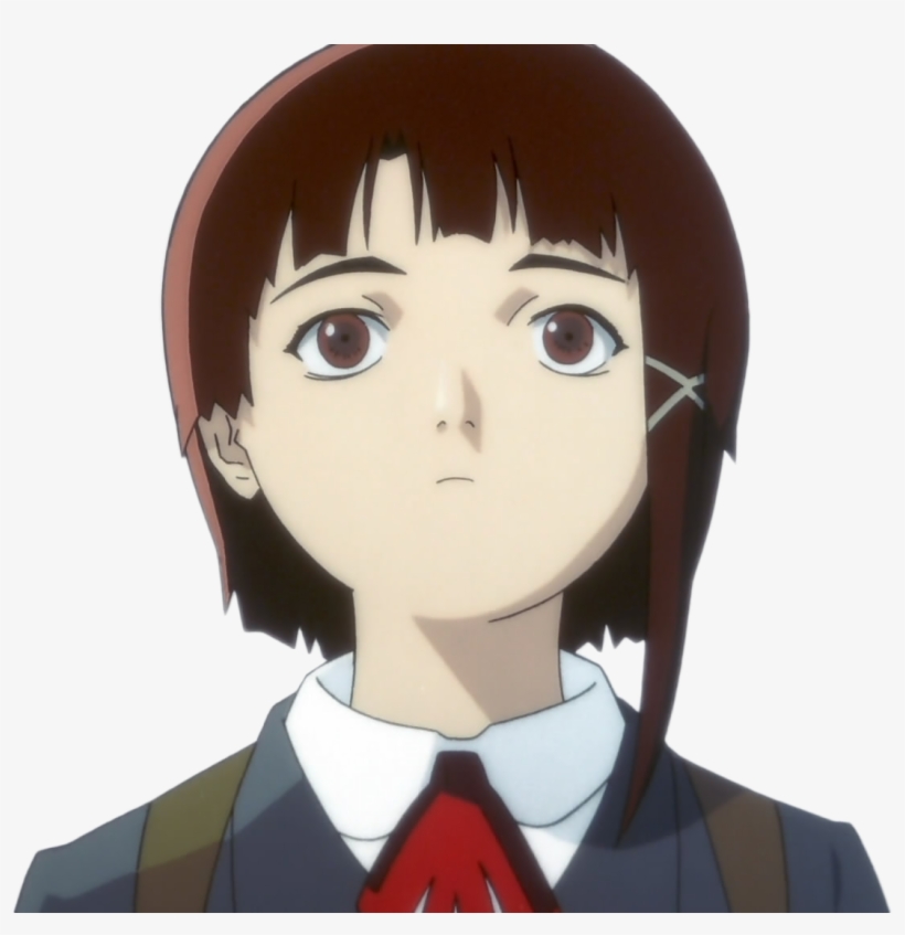 Now Let's Watch The Angry Kid Parade Red Thumb Me Down - Serial Experiments Lain Transparent Gif, transparent png download