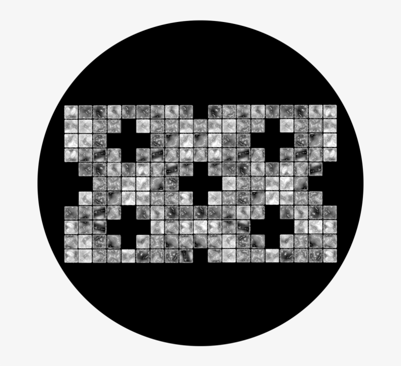 Glass Brick Wall - Rosco Shadow Blocks Glass Gobo 81138, transparent png download