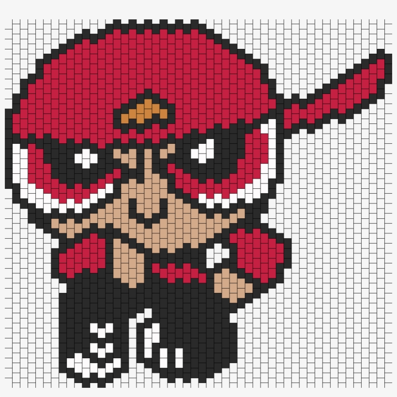 Rowdy Ruff Boy Brick Bead Pattern - Door Of Pardon And Patio De Los Naranjos, transparent png download