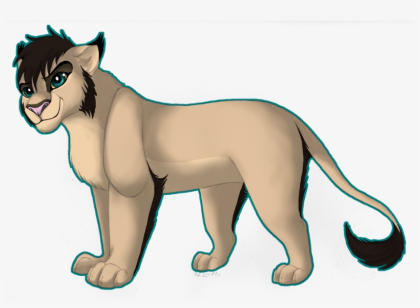 Lion Clipart Cougar Cat Whiskers - Lion, transparent png download