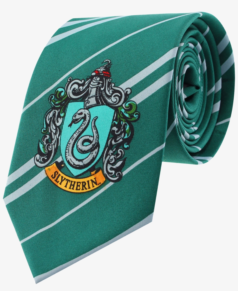 Corbata Emblema Slytherin - Harry Potter Slytherin House Necktie By Cinereplicas, transparent png download