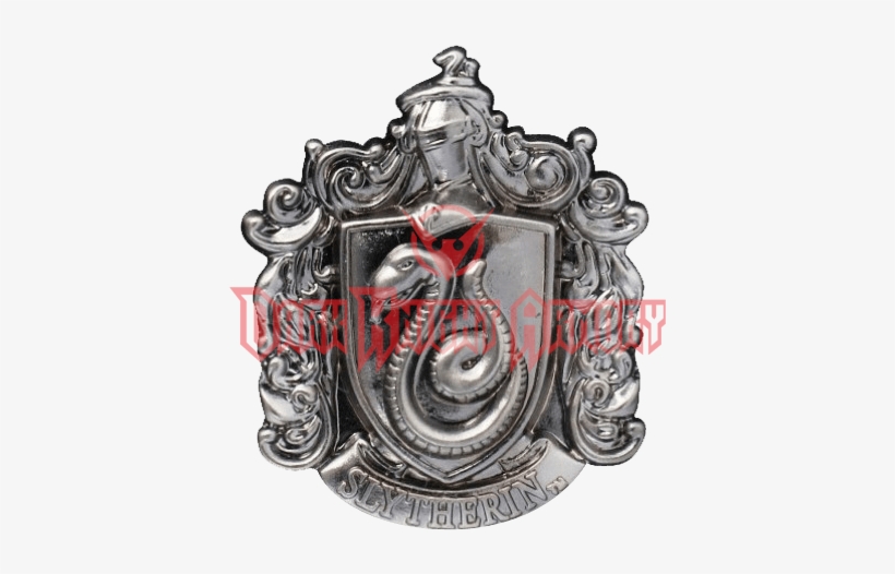 Slytherin Crest Png Slytherin Crest Lapel Pin - Harry Potter Slytherin School Crest Pewter Lapel Pin, transparent png download