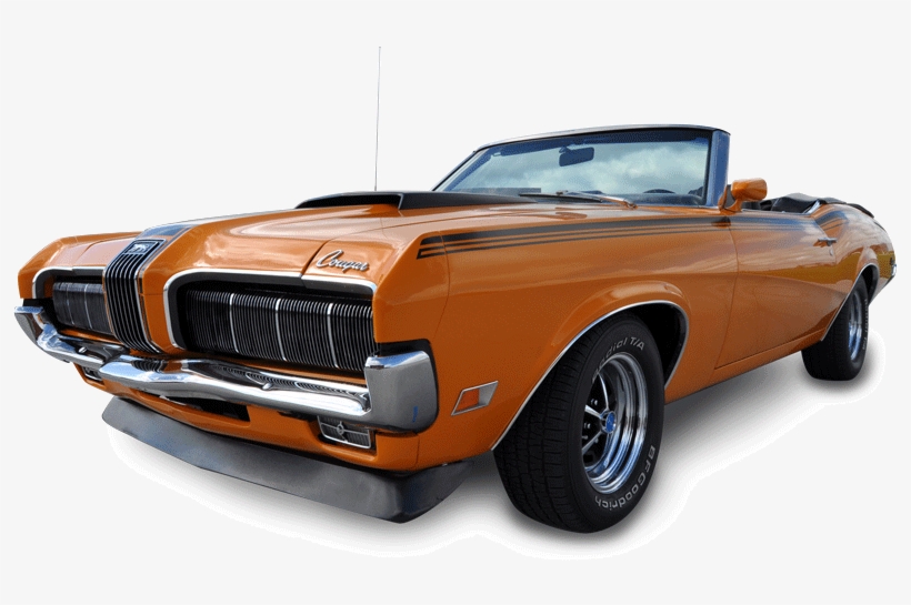 1970n Cougar Xr7 Frn - 1970 Mercury Cougar Convertible 1 18, transparent png download